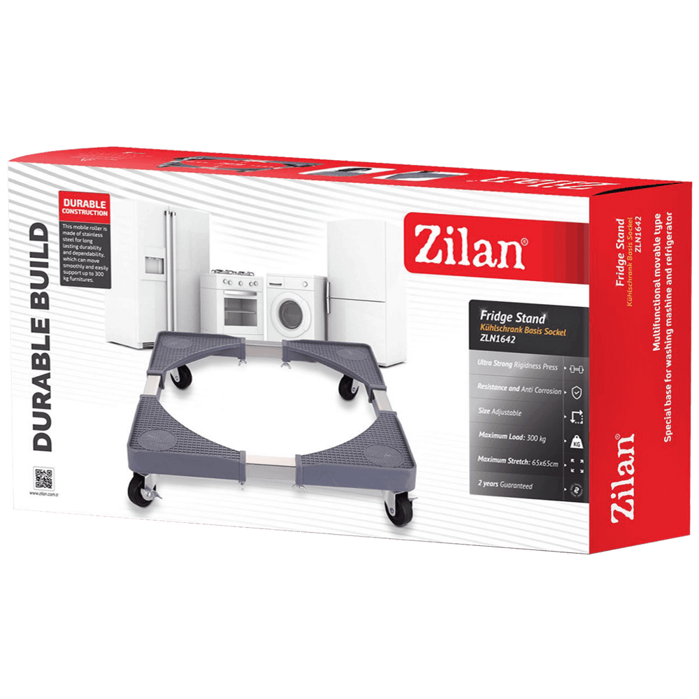 Zilan Postolje sa kotačima za bijelu tehniku, podesivo, 300 kg max - ZLN1642 slika 2