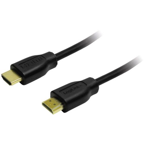 LogiLink HDMI priključni kabel HDMI A utikač, HDMI A utikač 7.50 m crna CH0045  HDMI kabel slika 1
