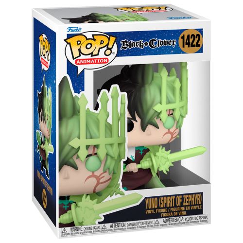 Funko POP figura Black Clover Yuno Spirit of Zephyr slika 2