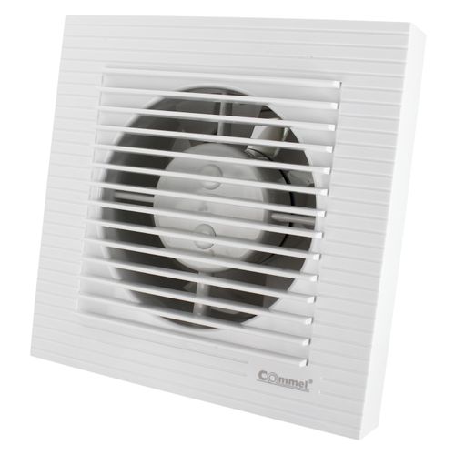 Ventilator 220 V,50 Hz, 16 W, 240 m³/h ,34 db, fi 118mm
sa integriranom dvokrilnom zaklopkom  slika 1