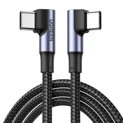 Kabel UGREEN, kutni USB-C 2.0 (M) na kutni USB-C 2.0 (M), 5A, 2m slika 1