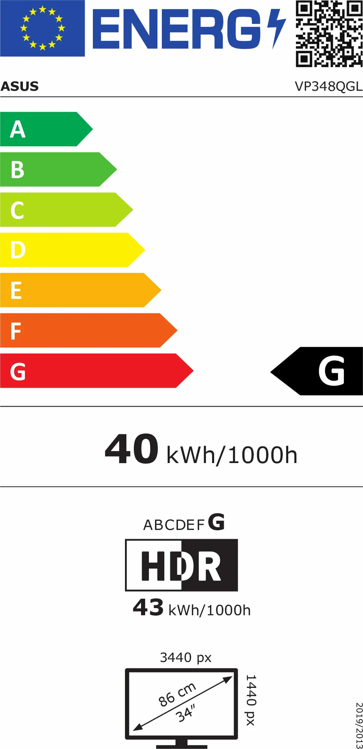 Energetski certifikat G