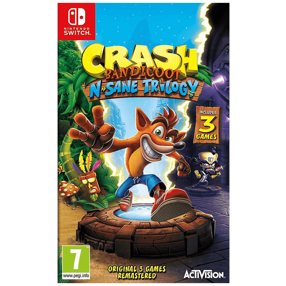 Nintendo Igra za Nintendo Switch: Crash Bandicoot N.Sane Trilogy - Switch Crash Bandicoot N.Sane Tril slika 1