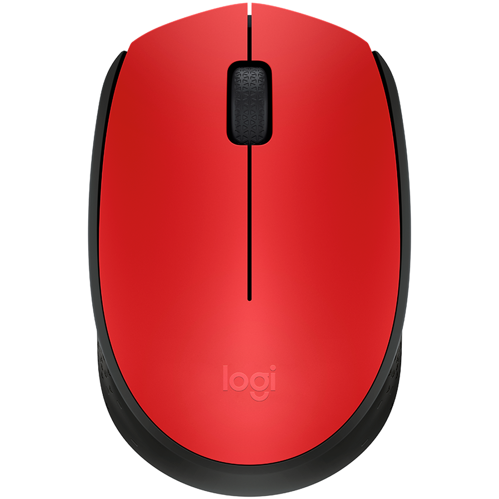LOGITECH M171 Wireless Mouse - RED slika 1