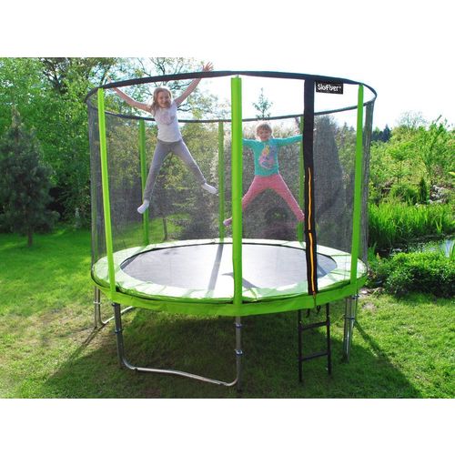 Trampolin SKYFLYER 304 cm - zeleni slika 2