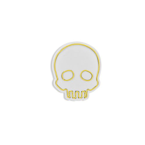 Wallity Ukrasna plastična LED rasvjeta, Skull - Yellow slika 16