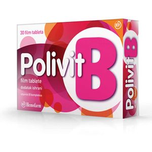 POLIVIT B 30 TBL - Dodatak Ishrani sa Vitaminima B Grupe
