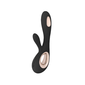 Lelo Soraya Wave Black vibrator koji stimuliše g-tačku i klitoris istovremeno