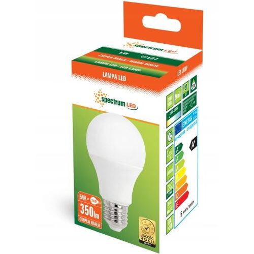 TOOLIGHT LED žarulja topla E-27 230V 5W 13271 slika 4