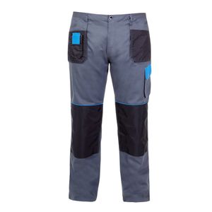 HLAČE SIVO-PLAVE 100% PAMUK 190G / M2 S (48)  L4050448