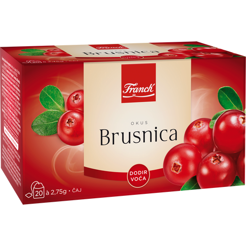 Franck čaj brusnica kutija 55g slika 1