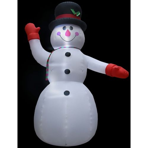Božićni snjegović na napuhavanje LED IP44 450 cm XXL slika 12