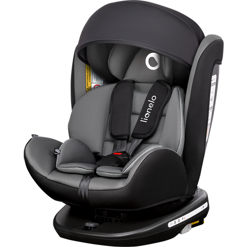 Lionelo Auto-sedište BASTIAAN, 360st ISOFIX, 0-36Kg, Black Grey slika 8