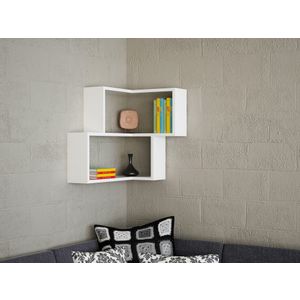 Bulut - White White Wall Shelf