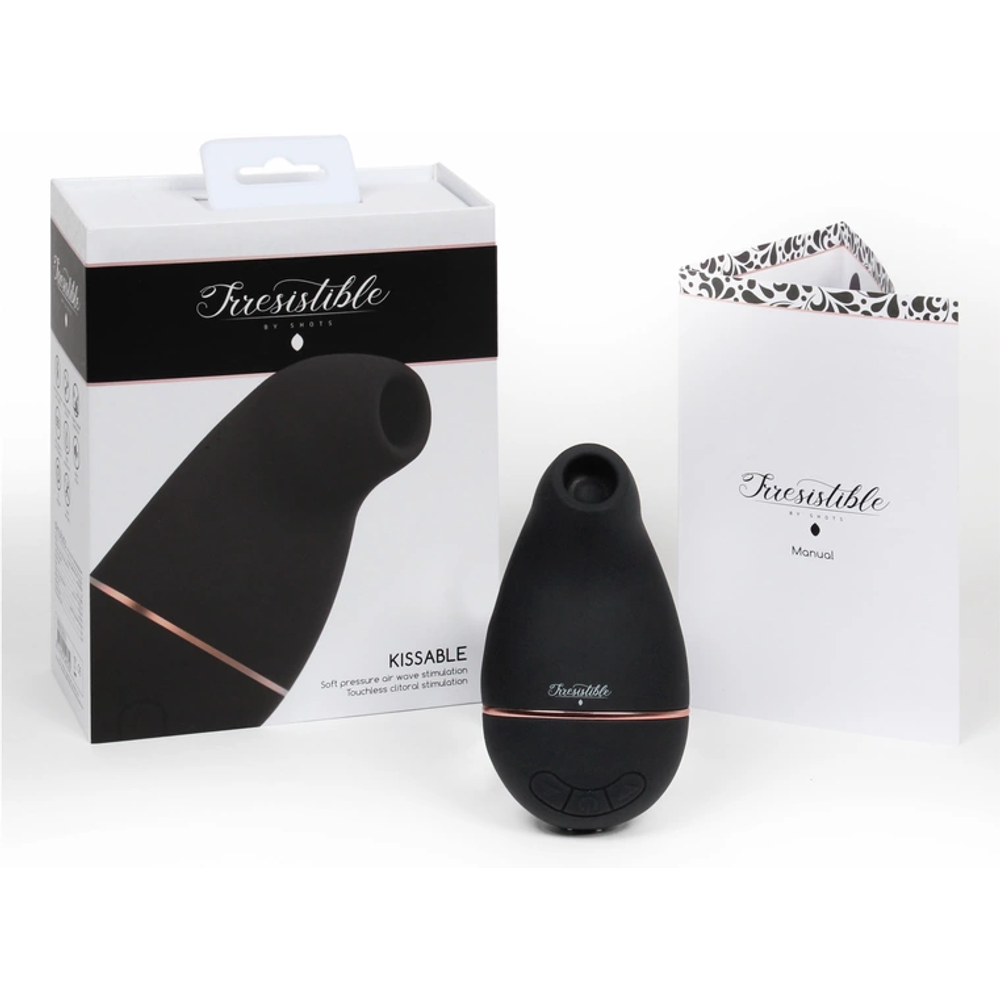 Irresistible by Shots Kissable - Vibrator za sisanje slika 4