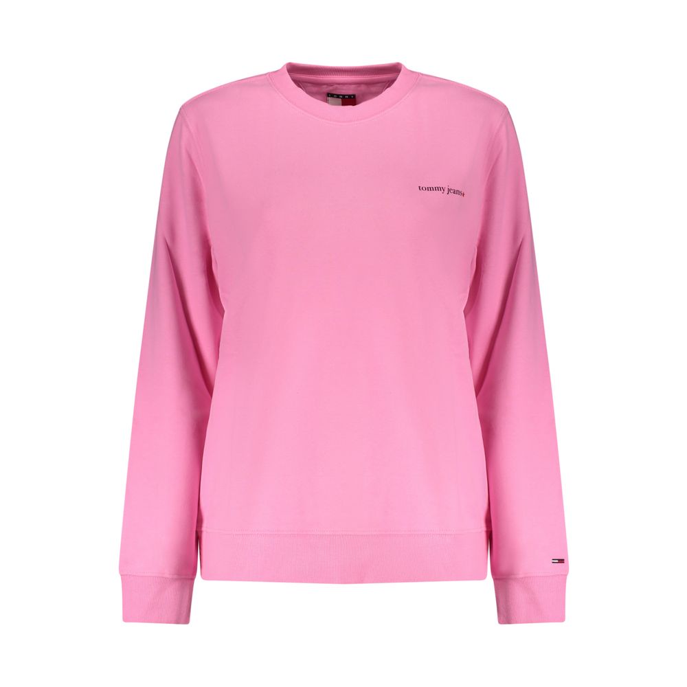Tommy Hilfiger ženski ružičasti zip-up sweatshirt slika 1