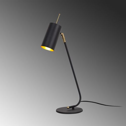 Opviq Stolna lampa TABLE metalna crna, 8 x 26 cm, visina 55 cm, duljina kabla 200 cm, E27 40 W, Sivani - MR-611 slika 6