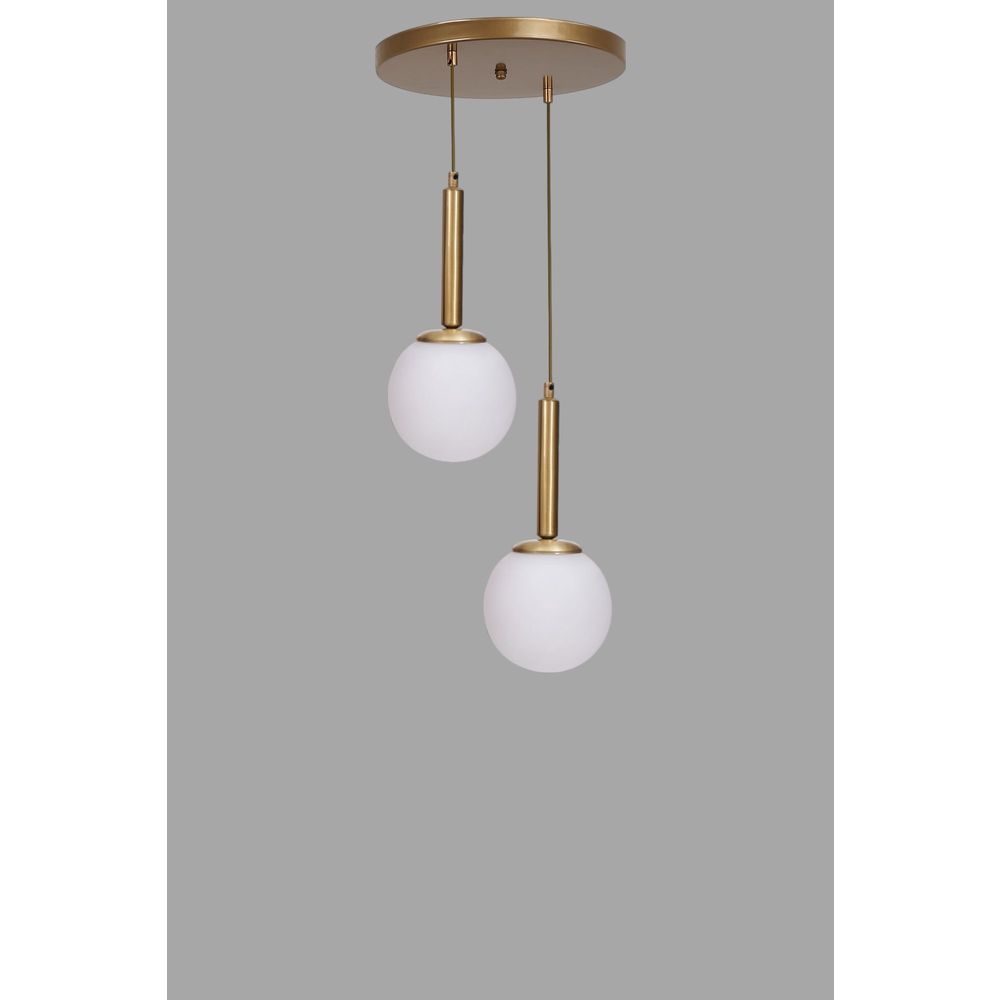 Opviq Luster 874, Bijela, Zlatna slika 2