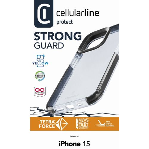 Cellularline Strong Guard Tetra Force maskica za iPhone 15 slika 2