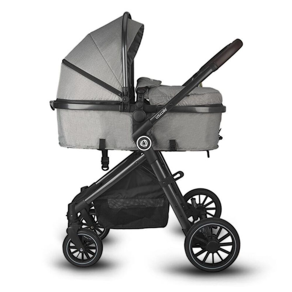 Coccolle® Kolica 3U1 Ago, Neutral Grey slika 6