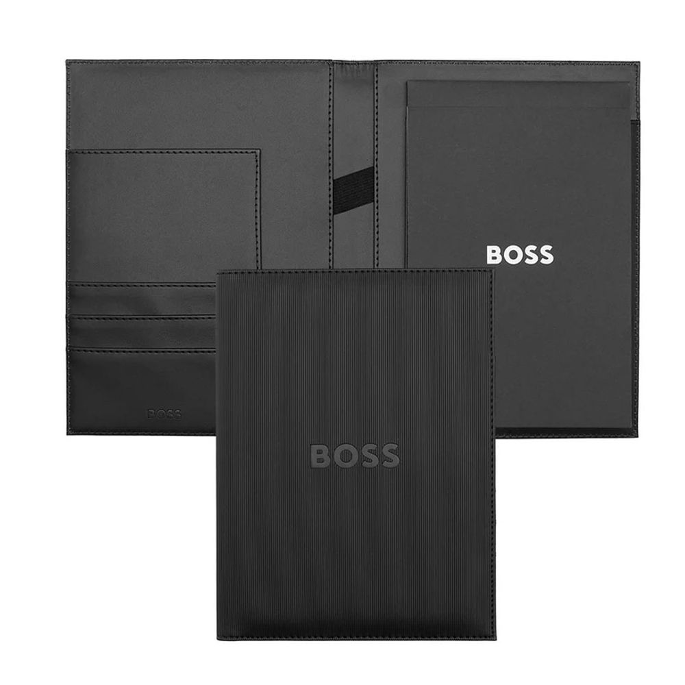 Hugo Boss Mapa konferencijska Formation Line A5 HDM409A crna slika 4
