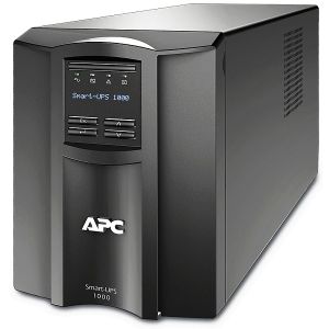 APC SMT1000IC APC Smart-UPS 1000VA, Line Interactive, Sine Wave, Tower, 1000VA/700W, 230V, AVR, 8x IEC C13, Battery Pack 11Ah (RBC6), SmartConnect Port + SmartSlot, Interface Ports USB and Serial (RJ45), LCD