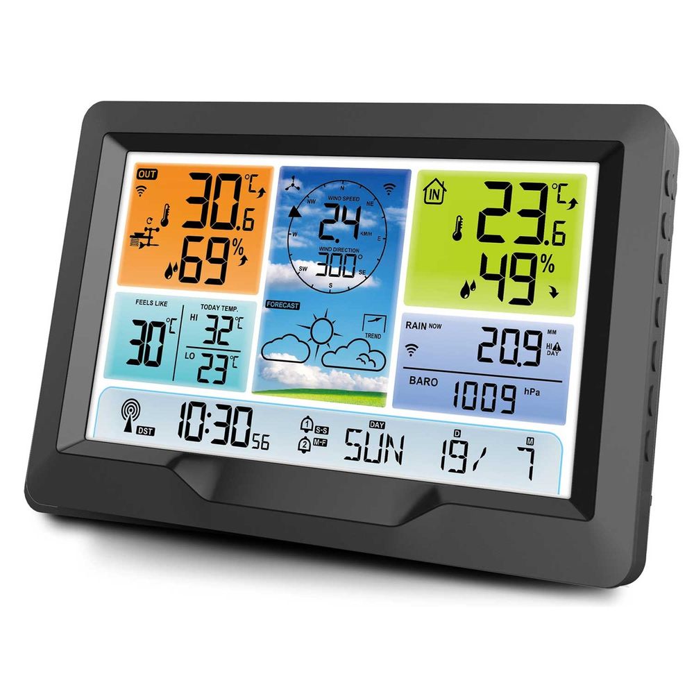 BD-905 grafitna meteorološka stanica sa zaslonom slika 3