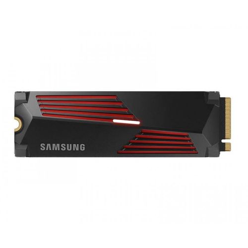 Samsung MZ-V9P1T0CW M.2 NVMe 1TB SSD, 990 PRO, PCIe Gen4.0 x4, Read up to 7450 MB/s (single sided), Write up to 6900 MB/s, 2280, w/Heatsink slika 1