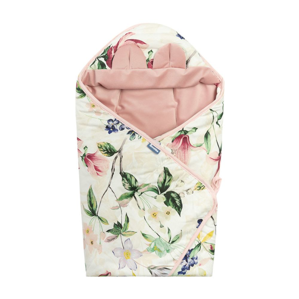 Baršunasti kolević previtač deka xl magnolia pink slika 3