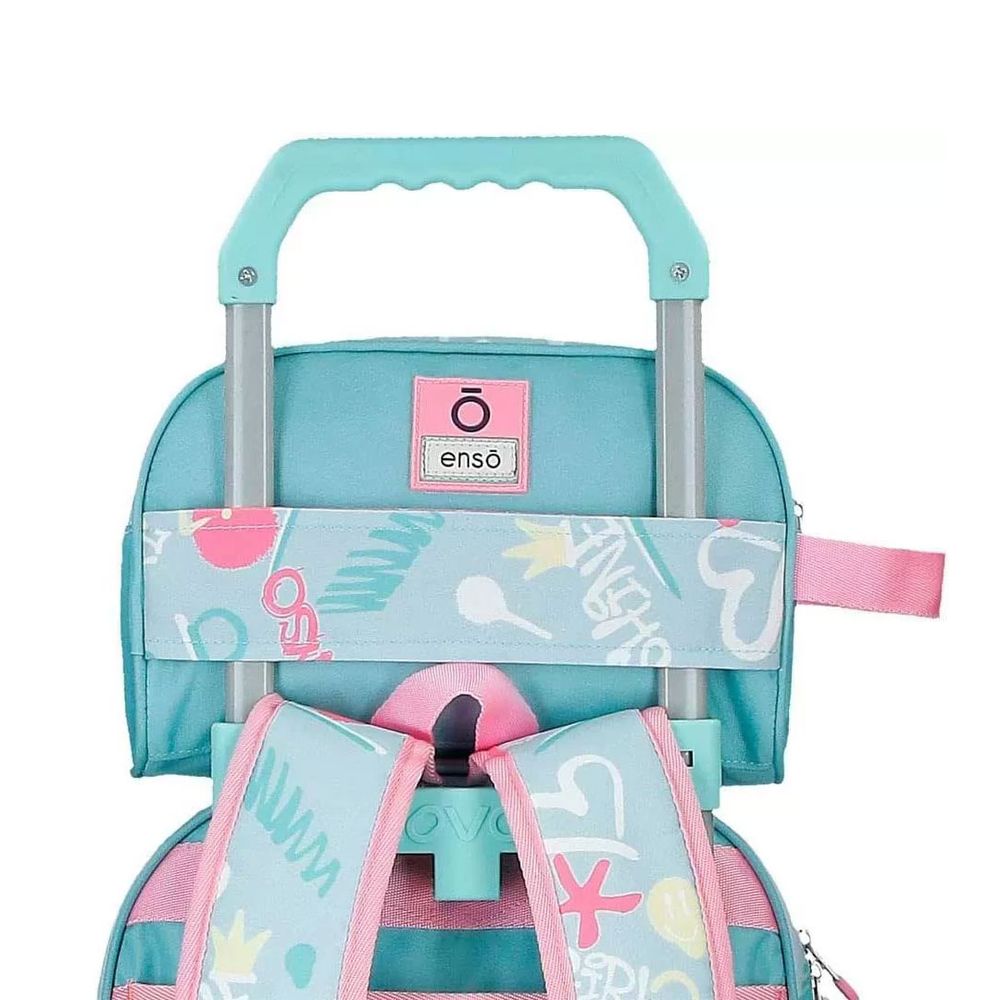 Enso Neseser 26 cm Little Urban Queen 9714421 sa 2 odjeljka, tirkizni slika 3