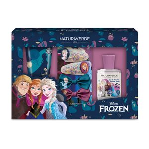 Naturaverde Kids Frozen Set 4/1 (EDT 30ml + toaletni gel + šnalice za kosu sa sjajem)