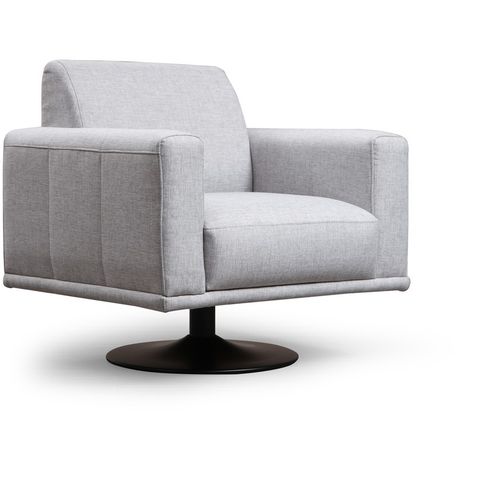 Atelier Del Sofa Fotelja wing NIKEA svijetlosiva, Nikea Turnable Armchair slika 2