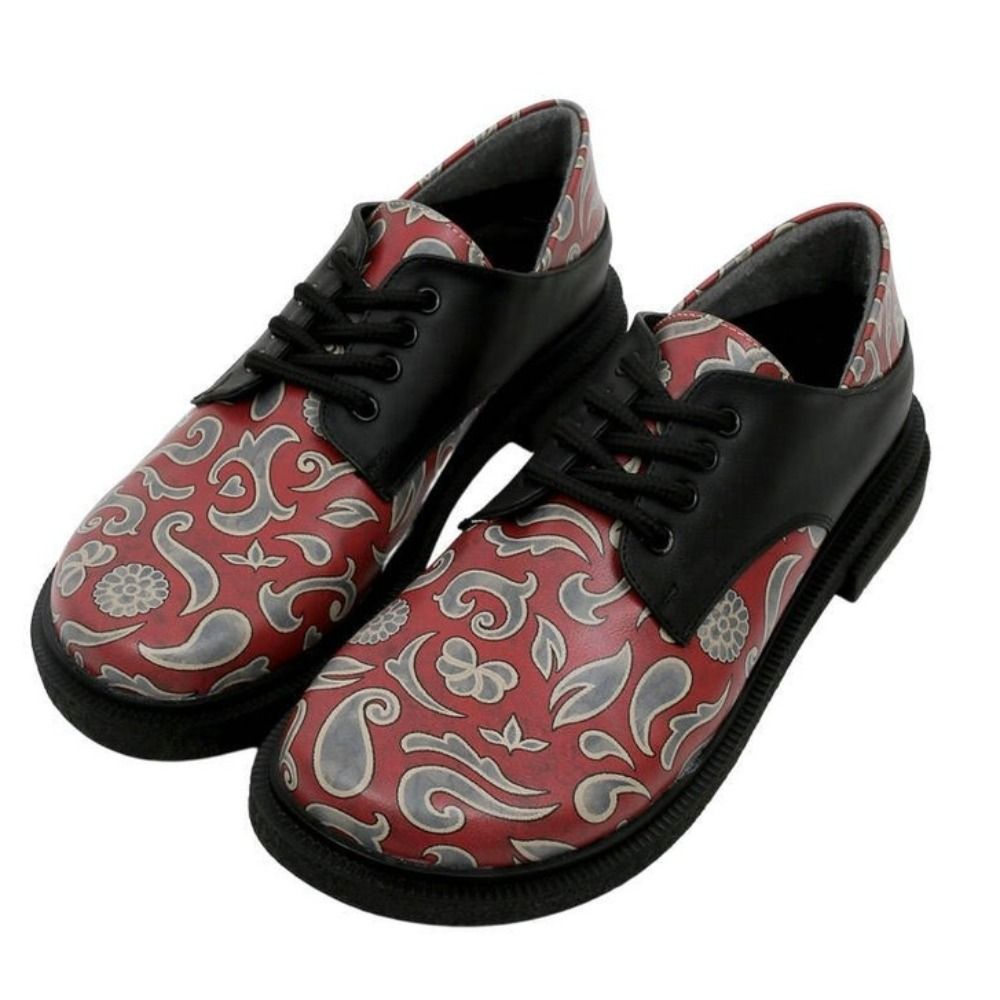 DOGO Cipele Diana Red Abstract slika 1