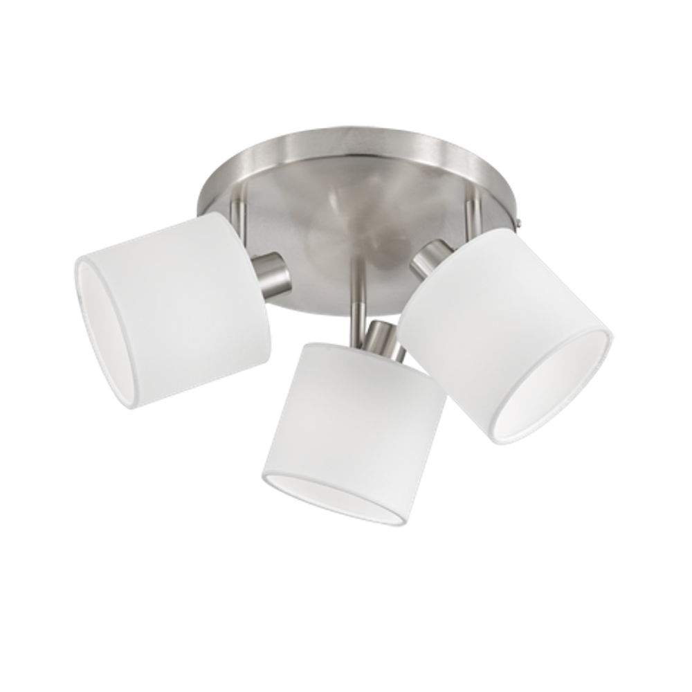 Trio Lighting spot lampa Tommy 3 – bijelo-mat, 3× E14, 230 V slika 1