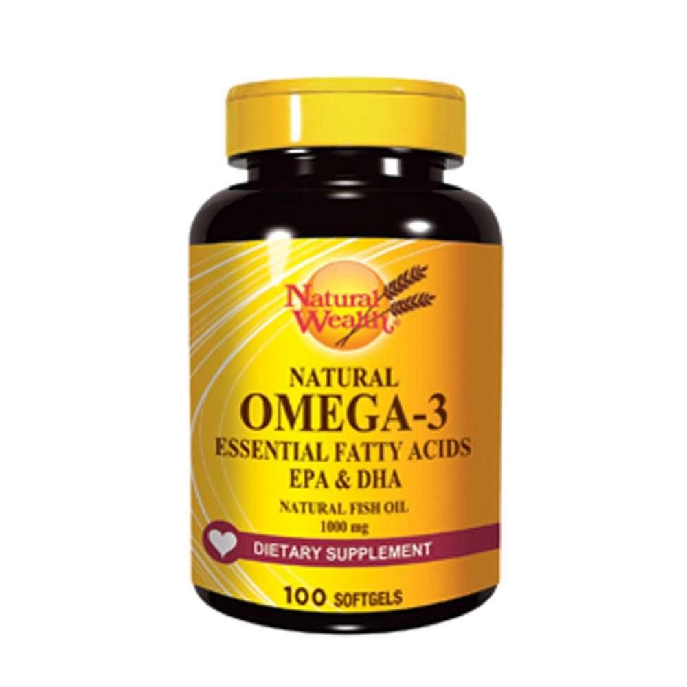 NATURAL WEALTH OMEGA-3 KAPSULE A100 slika 1