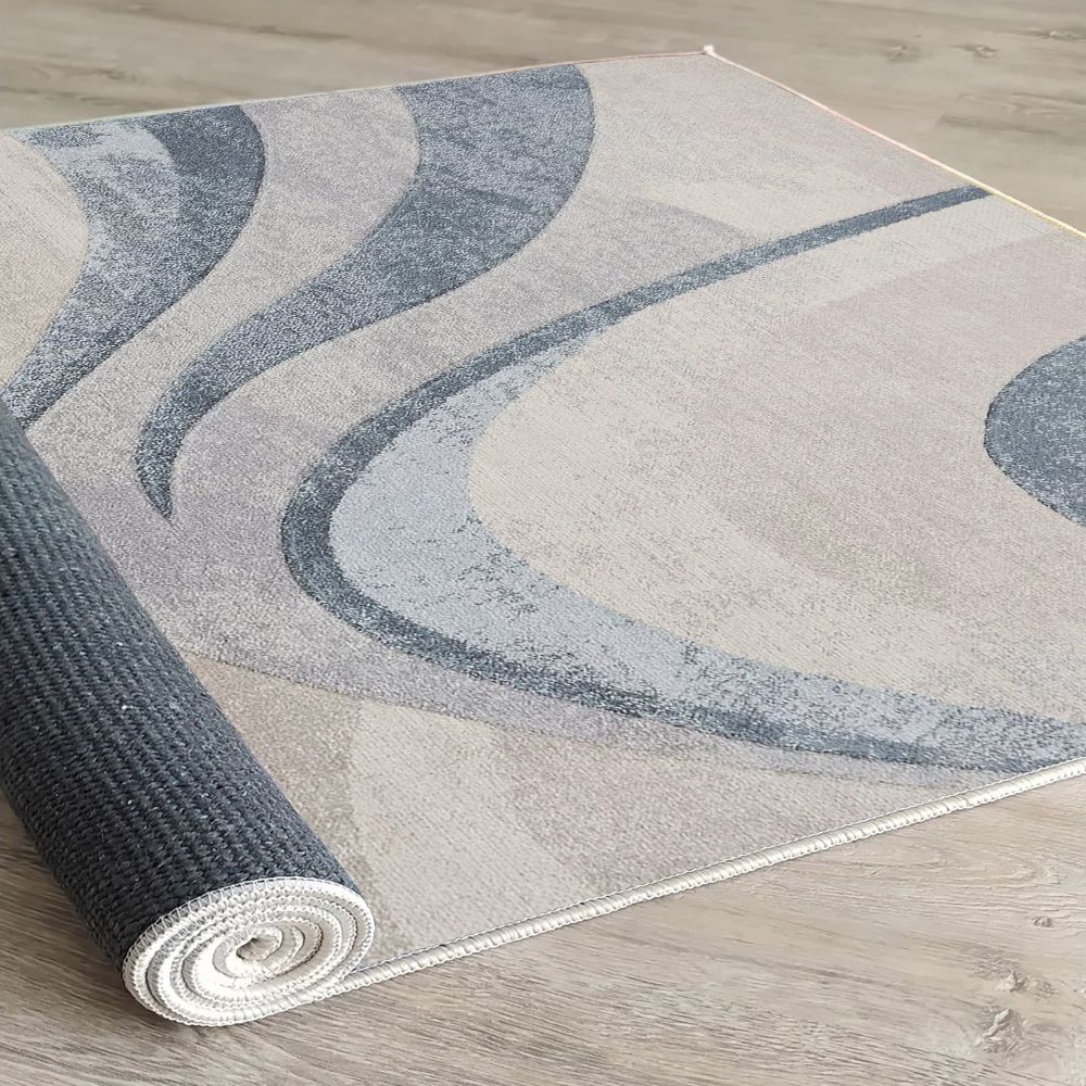 Plavi Tepih Woopamuk275 (100 x 150 cm) slika 3