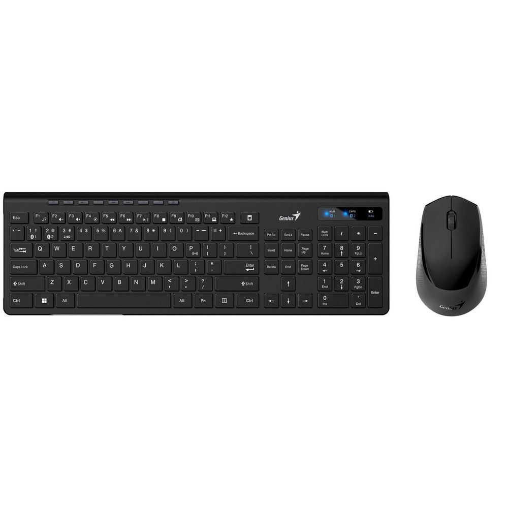 Genius Slimstar 8230 wls set wireless tastatura + miš, BT bluetooth,  BS/HR/SER layout slika 1