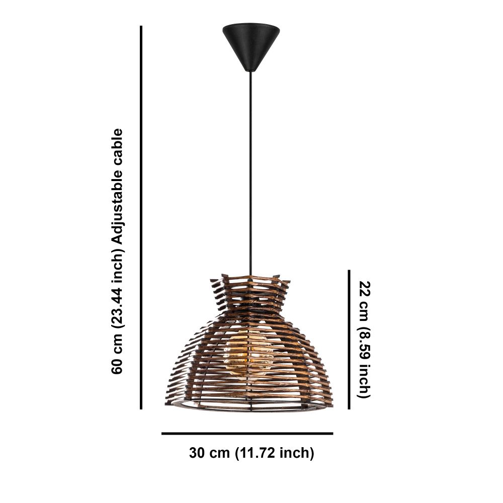 Luster Lacin Antiquation sa Drvenim Tijelom slika 5