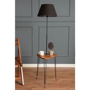 Opviq TM2002-01 Black Walnut Floor Lamp OŠTEĆENO