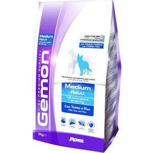 Gemon Medium Adult briketi za pse, tuna i riža, 3kg
