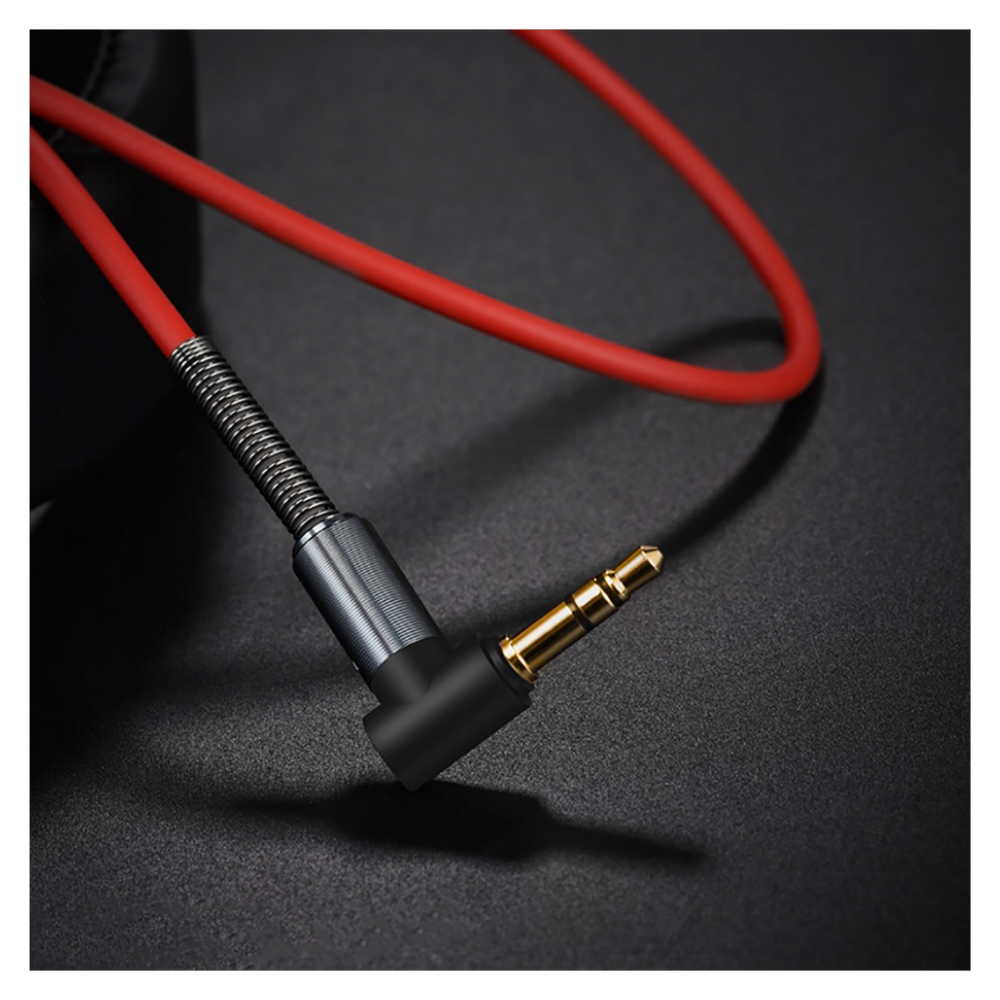 hoco. Audio kabl 3.5 mm, dužina 1.0 metar, crvena - UPA02 Spring Audio AUX, RD slika 4