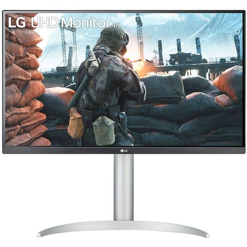 LG 27UP650-W 27'' IPS AG 4K UHD 3840x2160@60Hz, 16:9, 1200:1, 5ms, 400 cd/m², 178°/178°, 2 HDMI, 1 Display Port 1.4, 1 Headphone out, AMD FreeSync, HDR, Tilt, Pivot, Hight, VESA 100x100, Black/Silver, 3yw slika 1