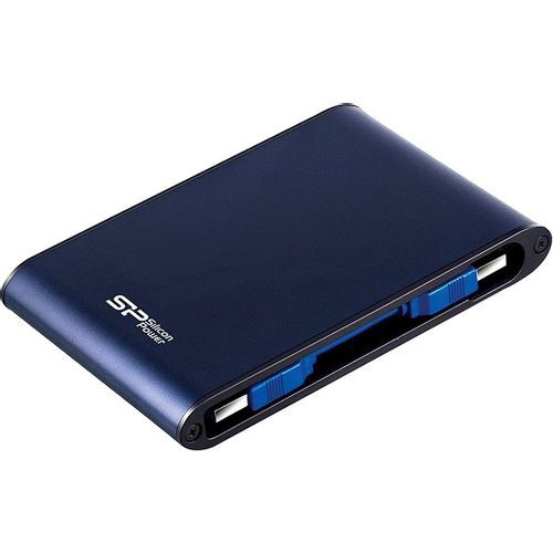 Silicon Power SP020TBPHDA80S3B Portable HDD 2TB, Armor A80, USB 3.2 Gen.1, IPX7 Protection, Blue slika 1