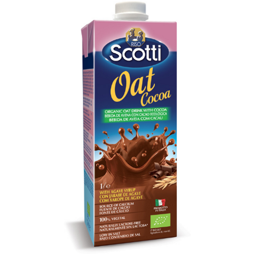 Riso Scott i- Oat drink cocoa - Napitak od zobi sa čokoladom 1 L slika 1
