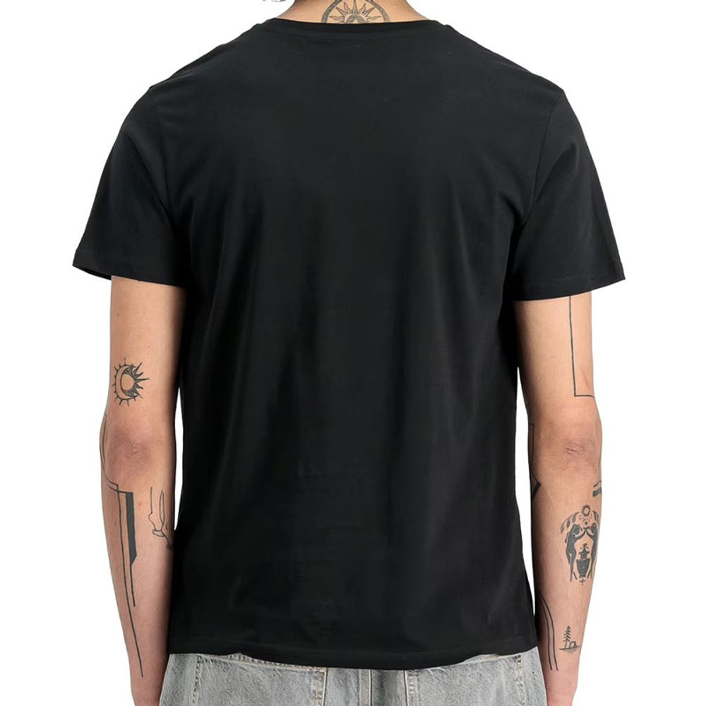 Alpha Industries Muška majica kratkih rukava Basic, Crna slika 5