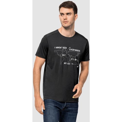 Muška majica PACK GO TRAVEL T M T-shirt - CRNA slika 1