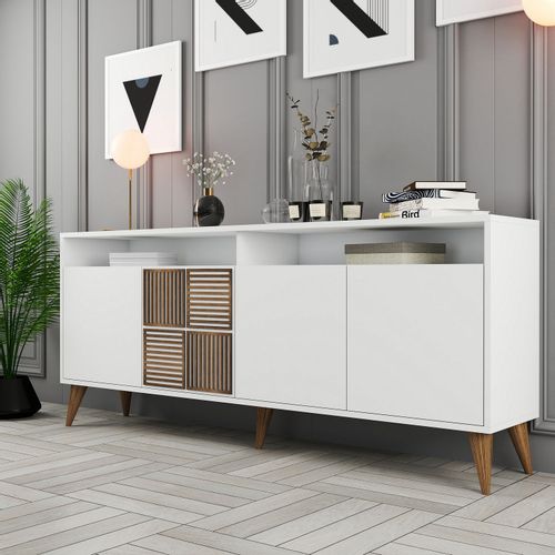 Woody Fashion Komoda, Milan - White slika 2