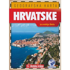 Geografska karta hrvatske za srednju školu