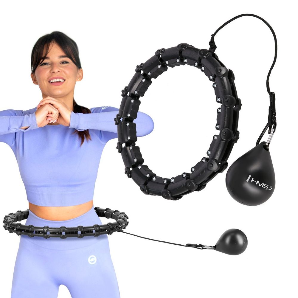 Hhw02 hula hop crni s težinom hms slika 6