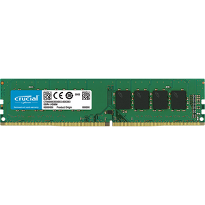 Crucial 4GB DDR4-2666 UDIMM PC4-21300 CL19, 1.2V